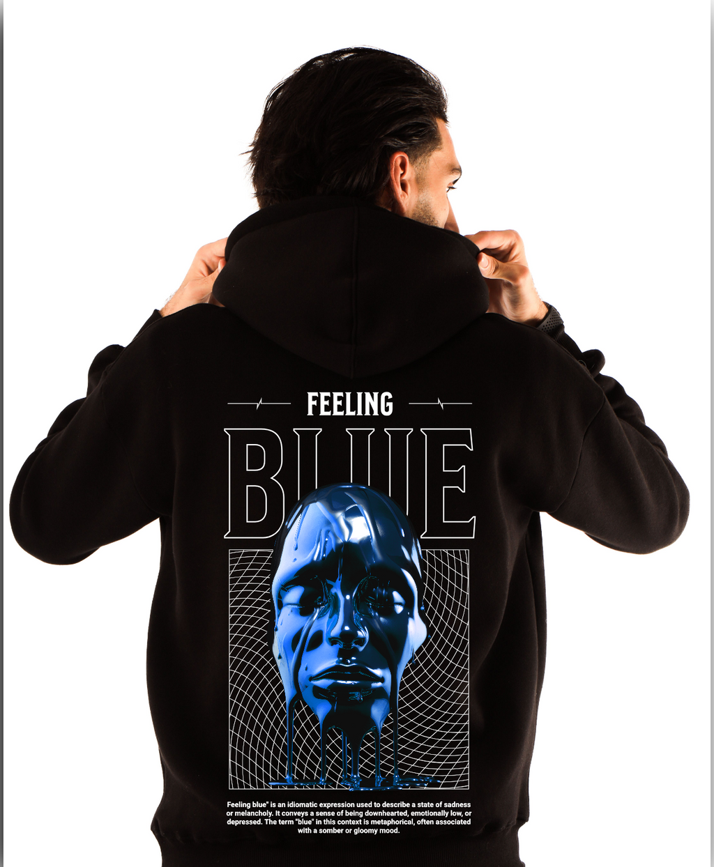 FELING BLUE HOODIE