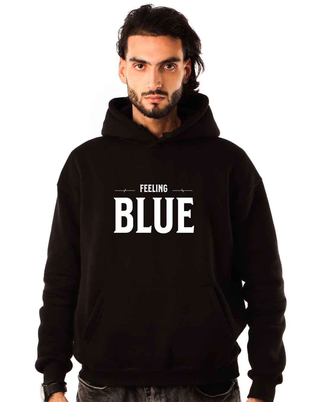 FELING BLUE HOODIE