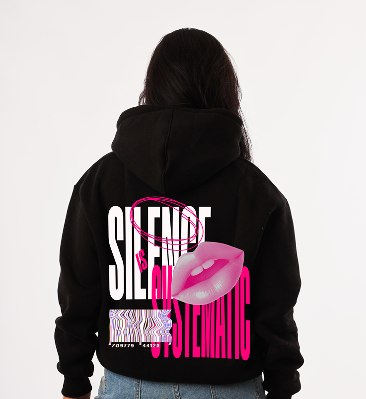 SILENCE IS SYSTEMATIC HOODIE